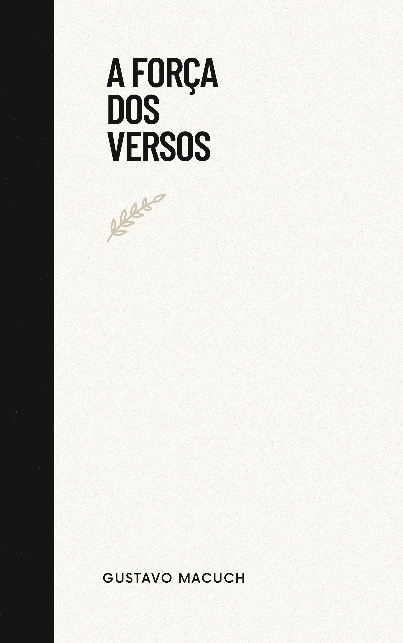 Livro a força dos versos